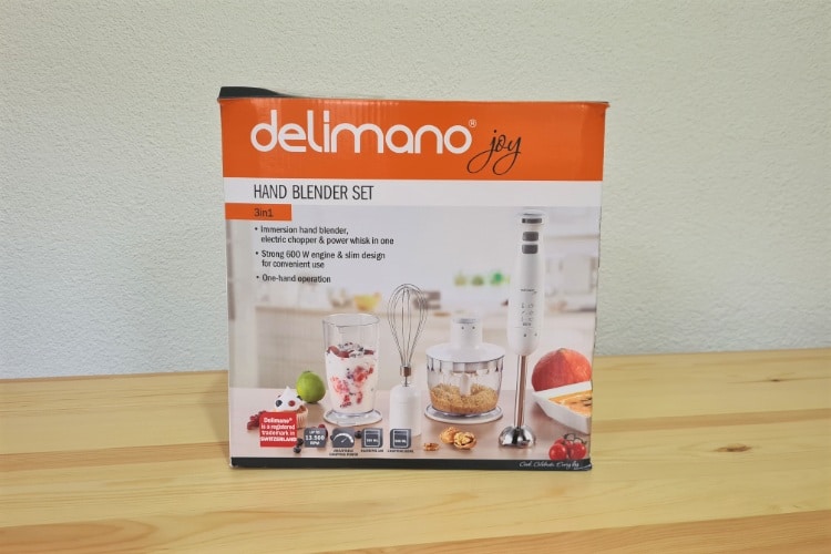 Delimano Joy mixer szett csomagolás